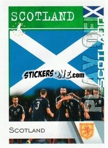 Sticker Flag and Team - Euro 2020
 n. 223 - ALL SPORT
