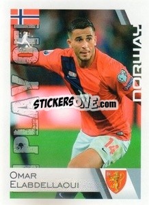 Sticker Omar Elabdellaoui - Euro 2020
 - ALL SPORT
