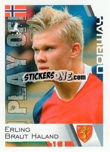 Sticker Erling Haaland - Euro 2020
 n. 228 - ALL SPORT
