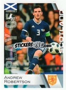 Sticker Andrew Robertson - Euro 2020
 n. 230 - ALL SPORT
