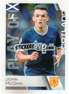 Sticker John McGinn - Euro 2020
 - ALL SPORT
