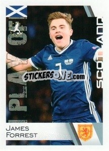 Sticker James Forrest - Euro 2020
 - ALL SPORT
