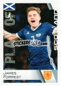 Sticker James Forrest - Euro 2020
 n. 233 - ALL SPORT
