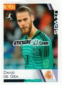 Sticker David de Gea - Euro 2020
 n. 239 - ALL SPORT
