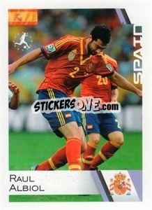 Sticker Raul Albiol - Euro 2020
 - ALL SPORT
