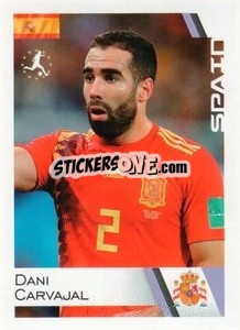 Sticker Dani Carvajal - Euro 2020
 n. 241 - ALL SPORT
