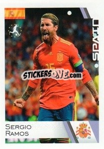 Sticker Sergio Ramos - Euro 2020
 n. 243 - ALL SPORT
