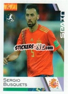 Sticker Sergio Busquets - Euro 2020
 n. 244 - ALL SPORT

