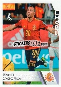 Sticker Santi Cazorla - Euro 2020
 - ALL SPORT
