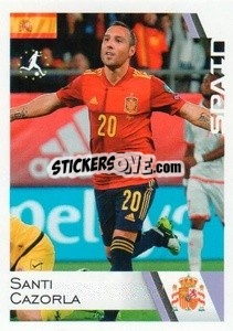 Sticker Santi Cazorla - Euro 2020
 n. 245 - ALL SPORT
