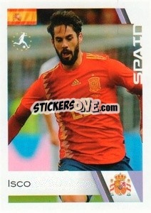 Cromo Isco - Euro 2020
 - ALL SPORT
