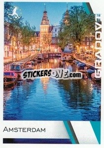 Sticker Amsterdam - Euro 2020
 - ALL SPORT
