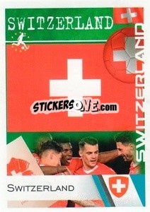 Sticker Flag and Team - Euro 2020
 n. 13 - ALL SPORT
