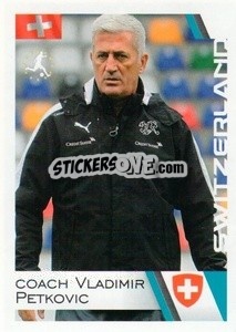 Sticker Vladimir Petkovic (coach) - Euro 2020
 n. 14 - ALL SPORT
