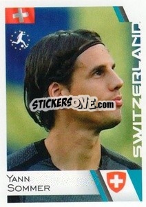 Sticker Yann Sommer - Euro 2020
 n. 15 - ALL SPORT
