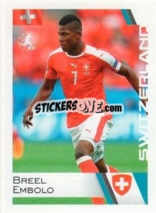 Sticker Breel Embolo - Euro 2020
 - ALL SPORT
