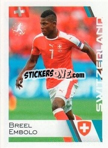 Sticker Breel Embolo - Euro 2020
 n. 16 - ALL SPORT

