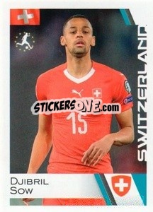 Sticker Djibril Sow - Euro 2020
 - ALL SPORT
