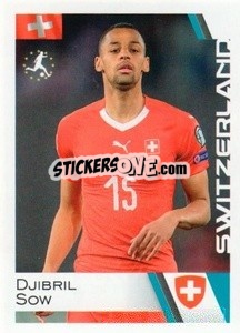 Sticker Djibril Sow - Euro 2020
 n. 17 - ALL SPORT
