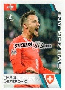 Sticker Haris Seferović - Euro 2020
 n. 21 - ALL SPORT
