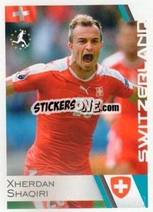 Sticker Xherdan Shaqiri - Euro 2020
 - ALL SPORT
