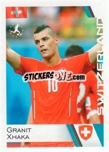 Sticker Granit Xhaka - Euro 2020
 n. 23 - ALL SPORT
