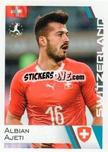 Sticker Albian Ajeti - Euro 2020
 - ALL SPORT
