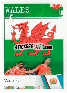 Sticker Flag and Team - Euro 2020
 n. 27 - ALL SPORT
