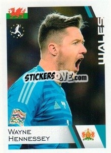 Sticker Wayne Hennessey - Euro 2020
 - ALL SPORT
