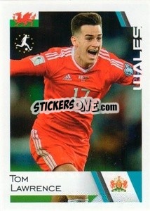 Sticker Tom Lawrence - Euro 2020
 n. 37 - ALL SPORT
