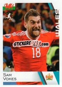 Cromo Sam Vokes - Euro 2020
 - ALL SPORT
