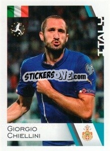 Sticker Giorgio Chiellini - Euro 2020
 - ALL SPORT
