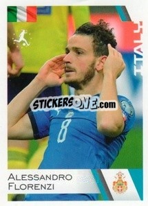 Sticker Alessandro Florenzi - Euro 2020
 - ALL SPORT
