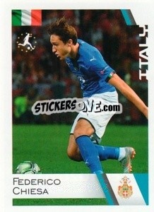 Sticker Federico Chiesa - Euro 2020
 - ALL SPORT
