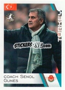 Sticker Senol Gunes (coach) - Euro 2020
 n. 56 - ALL SPORT

