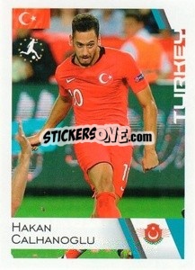 Sticker Hakan Çalhanoğlu - Euro 2020
 - ALL SPORT

