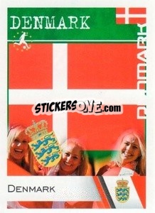 Sticker Flag and Team - Euro 2020
 n. 69 - ALL SPORT
