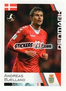 Sticker Andreas Bjelland - Euro 2020
 n. 72 - ALL SPORT
