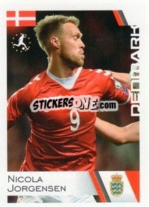 Sticker Nicolai Jorgensen - Euro 2020
 - ALL SPORT
