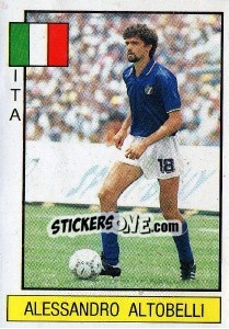 Sticker Alessandro Altobelli - Supersport 1986 - Panini