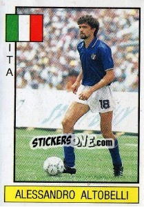 Figurina Alessandro Altobelli - Supersport 1986 - Panini