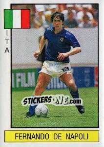Sticker Fernando De Napoli - Supersport 1986 - Panini