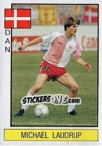 Sticker Michael Laudrup - Supersport 1986 - Panini