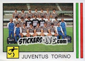 Sticker Juventus Torino - Supersport 1986 n. 214 - Panini