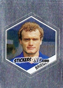 Sticker Briegel - Supersport 1986 - Panini