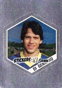 Sticker Di Gennaro - Supersport 1986 - Panini