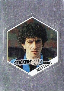 Sticker Matteoli - Supersport 1986 n. Mat - Panini