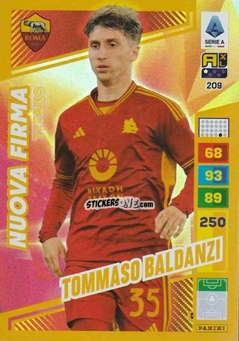 Sticker Tommaso Baldanzi