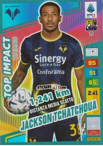 Sticker Jackson Tchatchoua