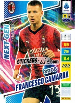 Sticker Francesco Camarda